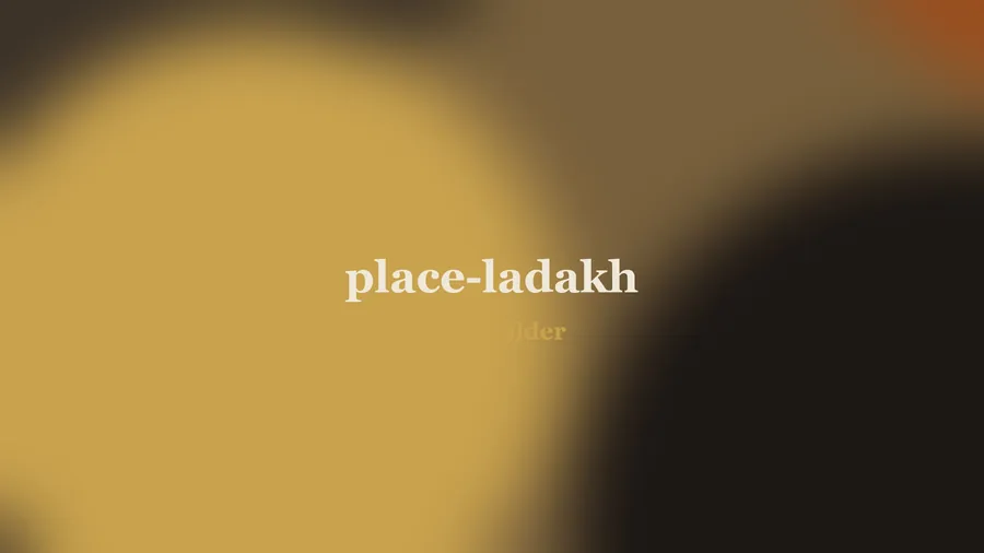 Ladakh and Zanskar